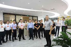 热烈欢迎广东省人大常委会2023年全国人大代表一行莅临365WM SPORTS集
